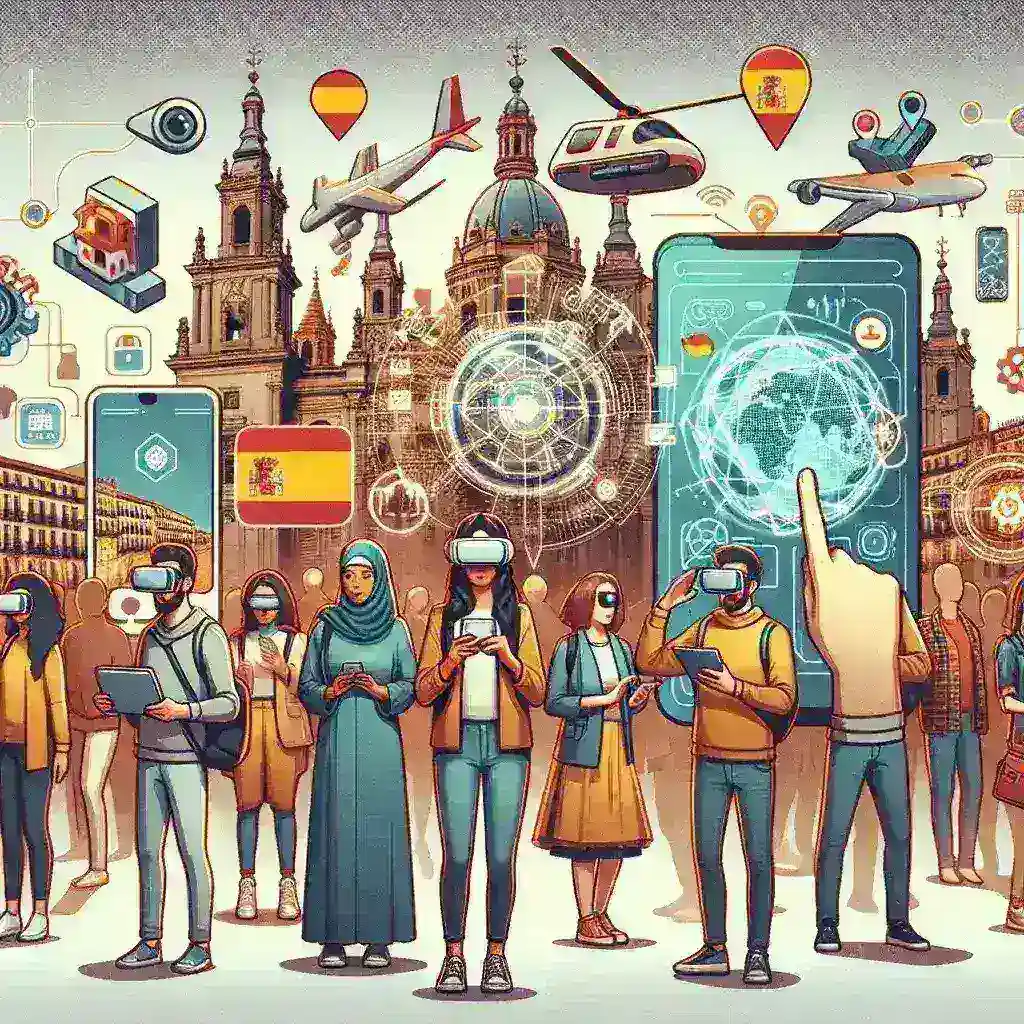 "Startup española desarrollando tecnología de realidad aumentada para plataformas de turismo inmersivo, ofreciendo experiencias únicas a los viajeros."